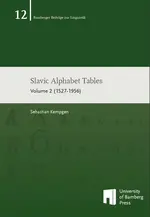 Slavic Alphabet Tables - Volume 2