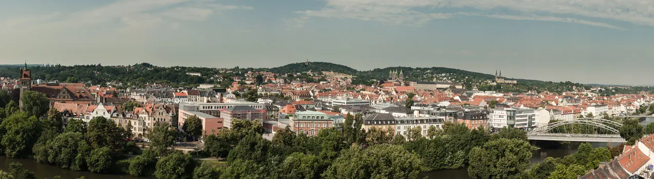 Panorama Erlöserkirche Bamberg