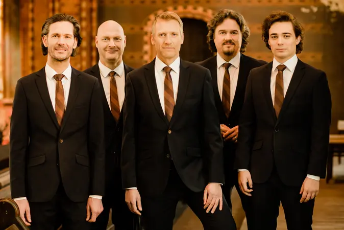 Das preisgekrönte Leipziger Quintett „Amarcord“.