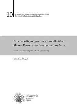 Buchcover von "Arbeitsbedingungen und Gesundheit bei älteren Personen in Familienunternehmen"