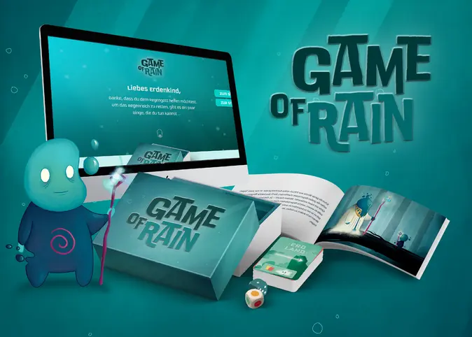 Grafik Game of Rain
