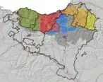 Baskenland mit Dialekten