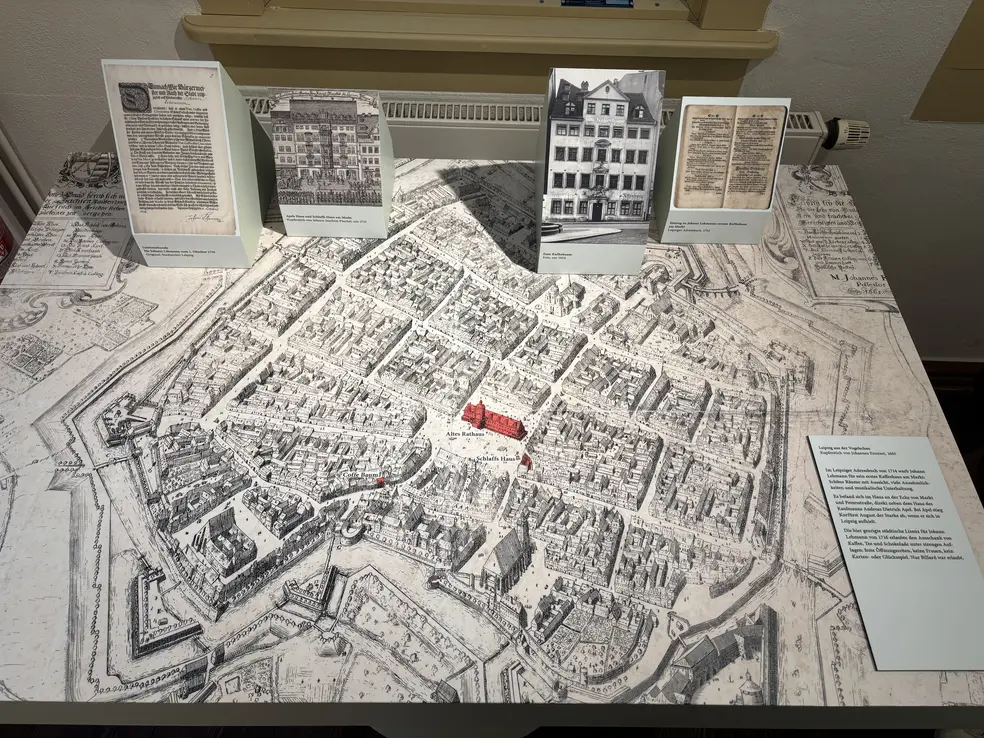 3D-Karte von Leipzig