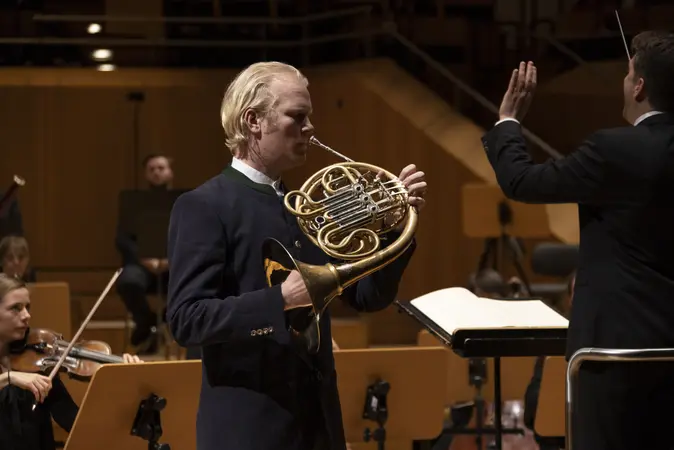 Hornist Christoph Eß