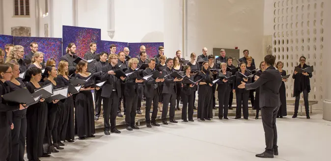 Bamberger Universitätschor singt in Aula