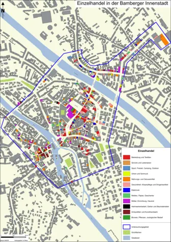 Einzelhandel in der Bamberger Innenstadt