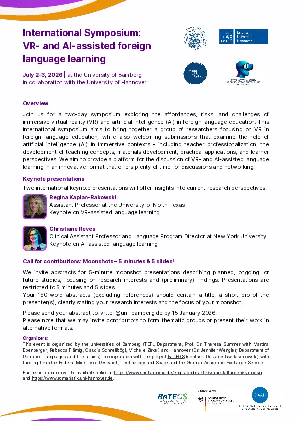 VR-Works in Progress Plakat