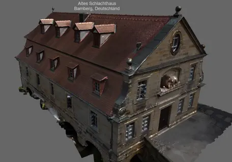 Fleischhalle, an interactive 3D-Objekt