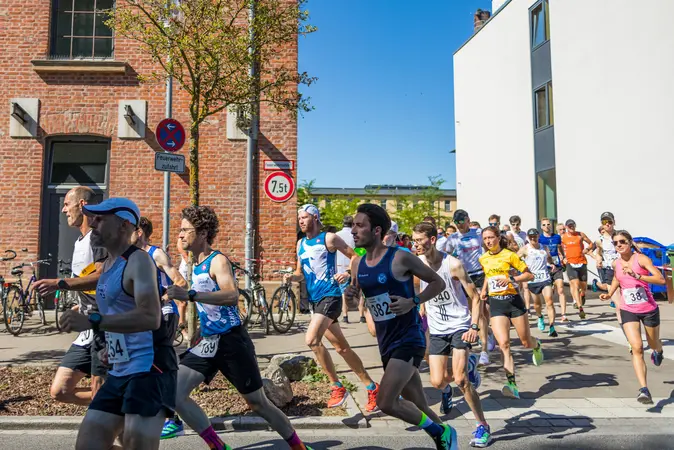 Wie in den vergangenen Jahren, beginnt und endet der Uni-Lauf auf dem ERBA-Gelände.