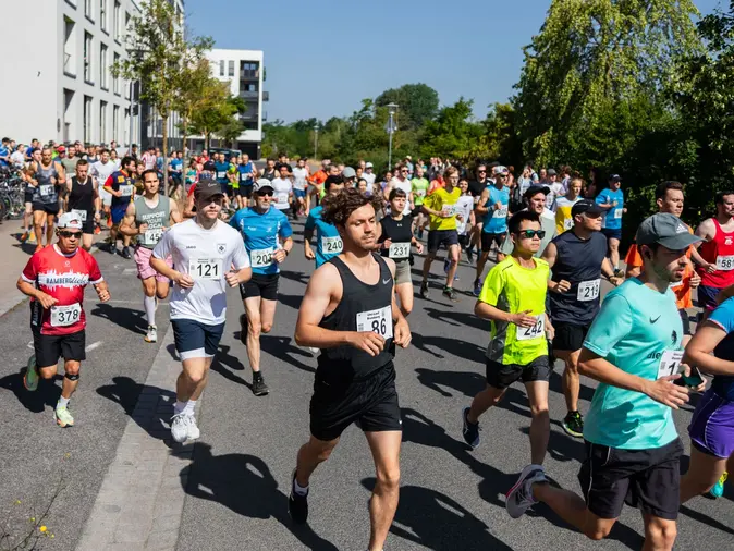 Läufer beim Start