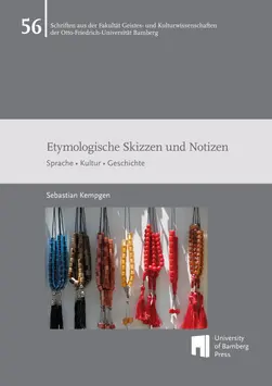 Covergraphik zum Buch "Etymologische Skizzen und Notizen" von Sebastian Kempgen