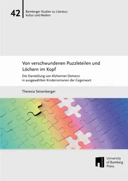 Covergraphik zum e-Book "Von verschwundenen Puzzleteilen und Löchern im Kopf" von Theresia Seisenberger
