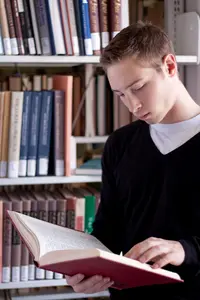 Reading at the Library