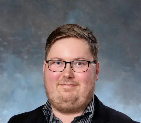 Profile picture of Mr. Lauri Heinonen, a PhD Candidate at the Department of Digital Historical Sciences. Profilbild des Herrn Lauri Heinonen, eines Doktoranden an der Professur für Digitale Geschichstswissenschaften.
