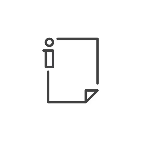 File icon with info sign