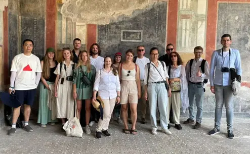 Studierende in Kampanien