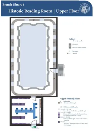 Branch Library 1 Upper Floor Plan