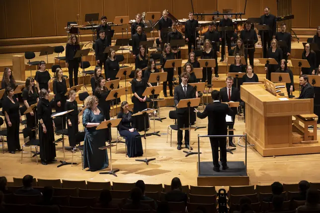 Universitätschor beim Semesterschlusskonzert