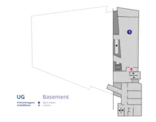 Groundplan basement branch library 4