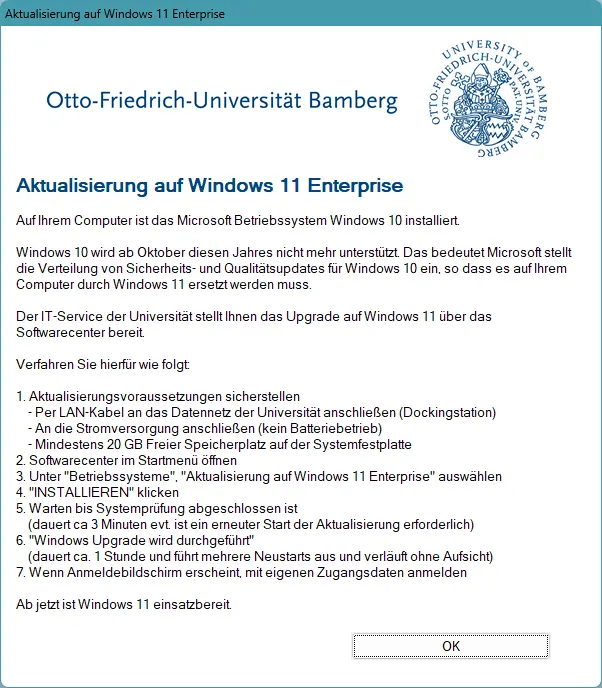 Meldung Windows 11 Upgrade Meldung Windows 11 Upgrade