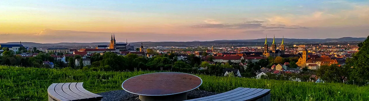 Blick von der Altenburgerstraße in Bamberg
