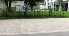 Behindertenparkplätze Markusplatz/Markusstraße