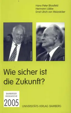 Buchcover von "Wie sicher ist die Zukunft?"