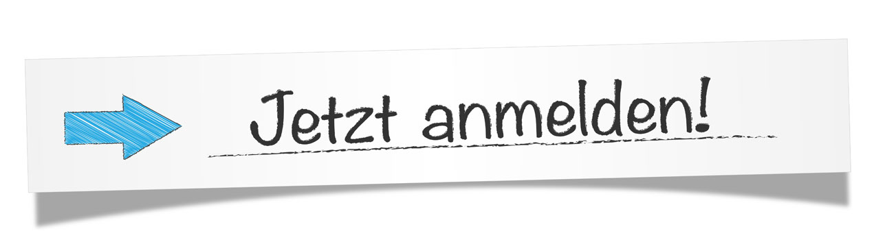 Text "jetzt anmelden"