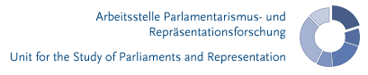Logo Arbeitsstelle für Parlamentarismus Logo Arbeitsstelle für Parlamentarismus