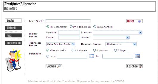 Online Zeitungsarchive Universitatsbibliothek Universitatsbibliothek