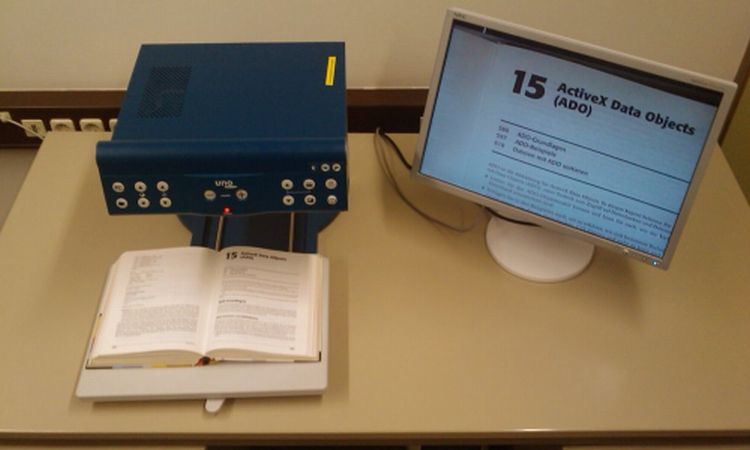 Workspace For Visually Impaired People In Branch Library 1