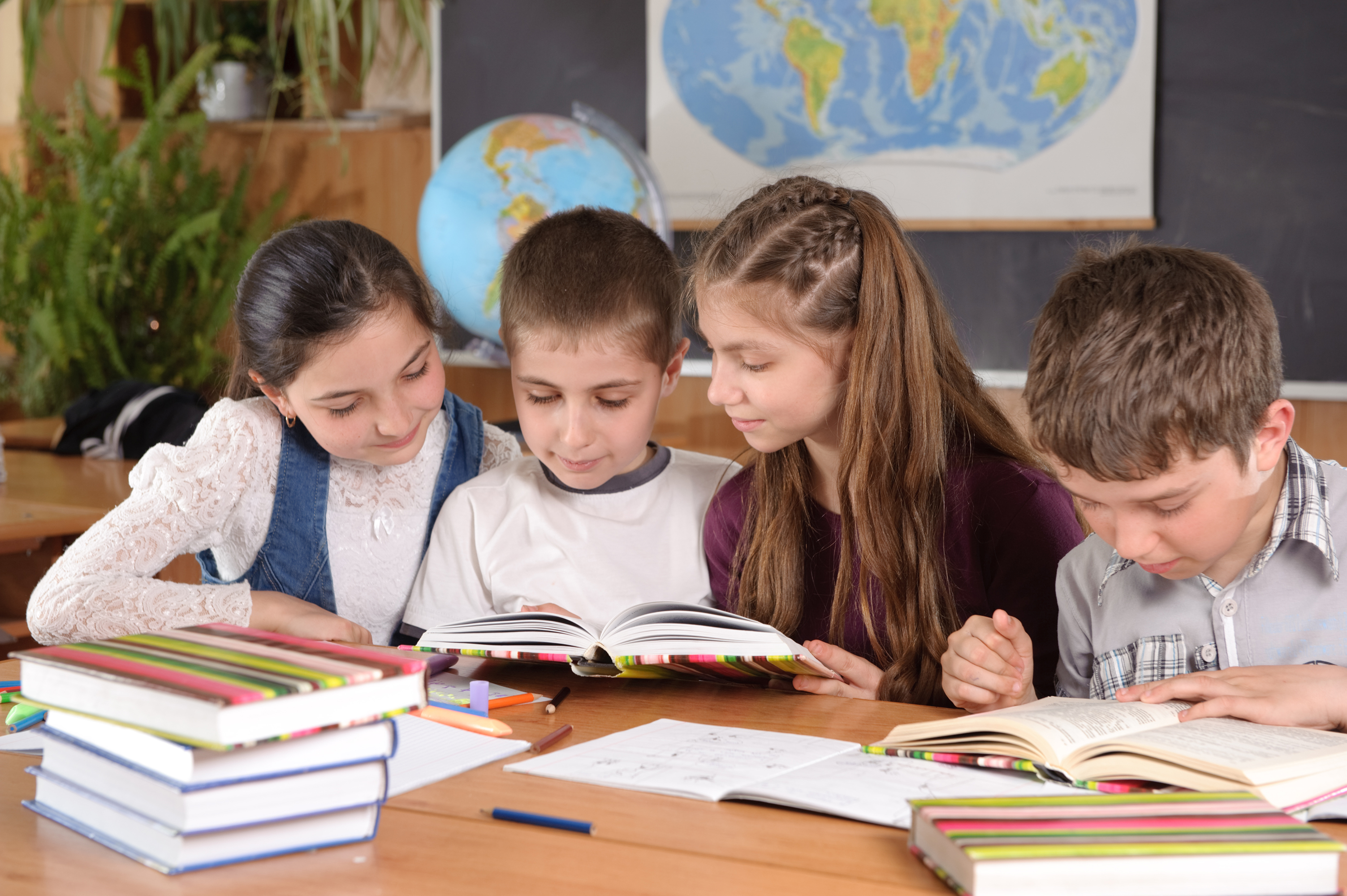 Elementary school pupils