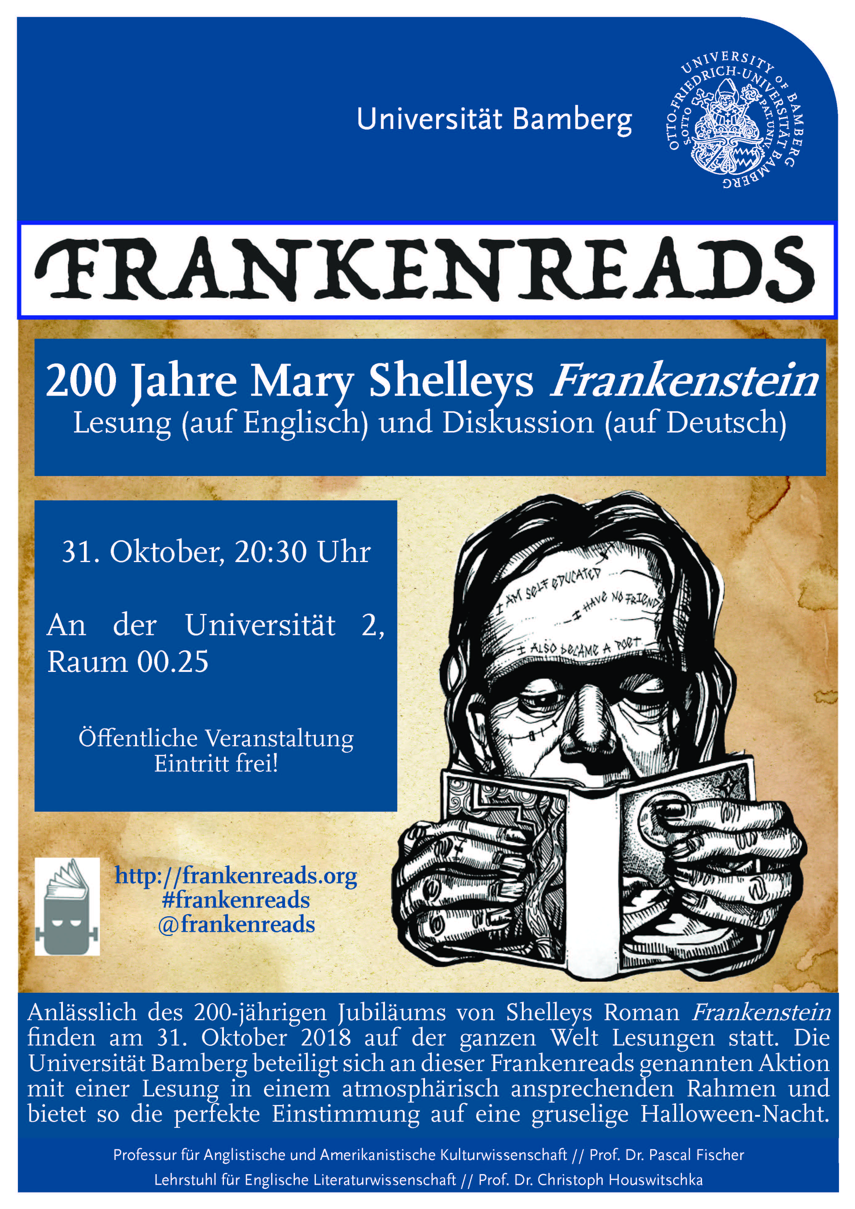 Halloween Events Lehrstuhl Fur Englische Literaturwissenschaft