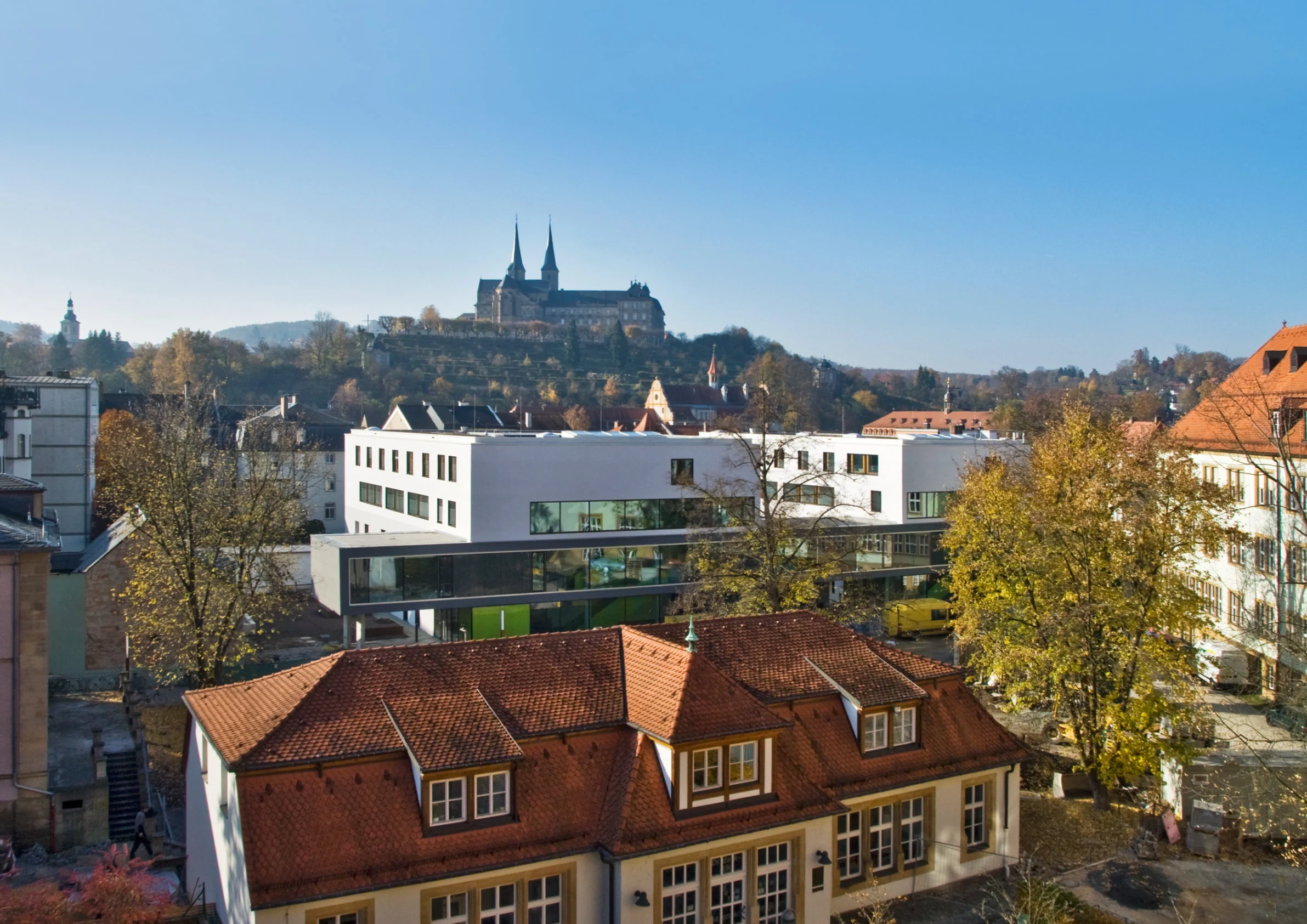 Über den Dächern der Altstadt zum Dom.