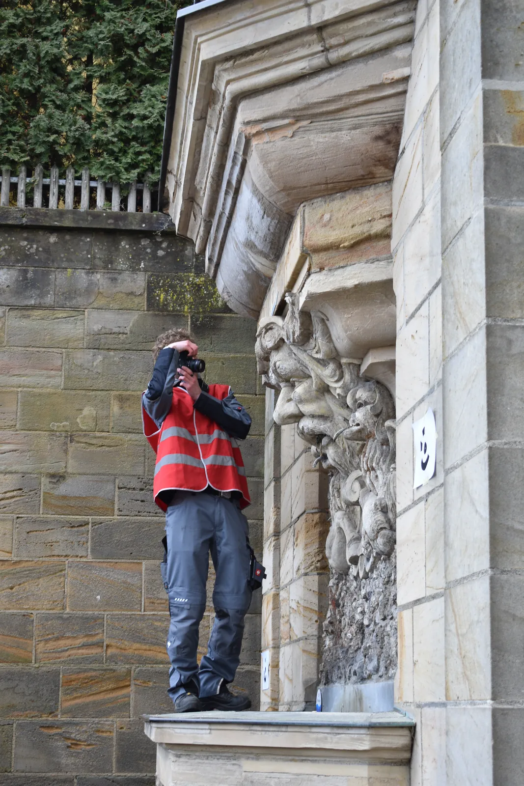 Photogrammetrische Aufnahmen bei der Anwendungswoche 2026 in Coburg.