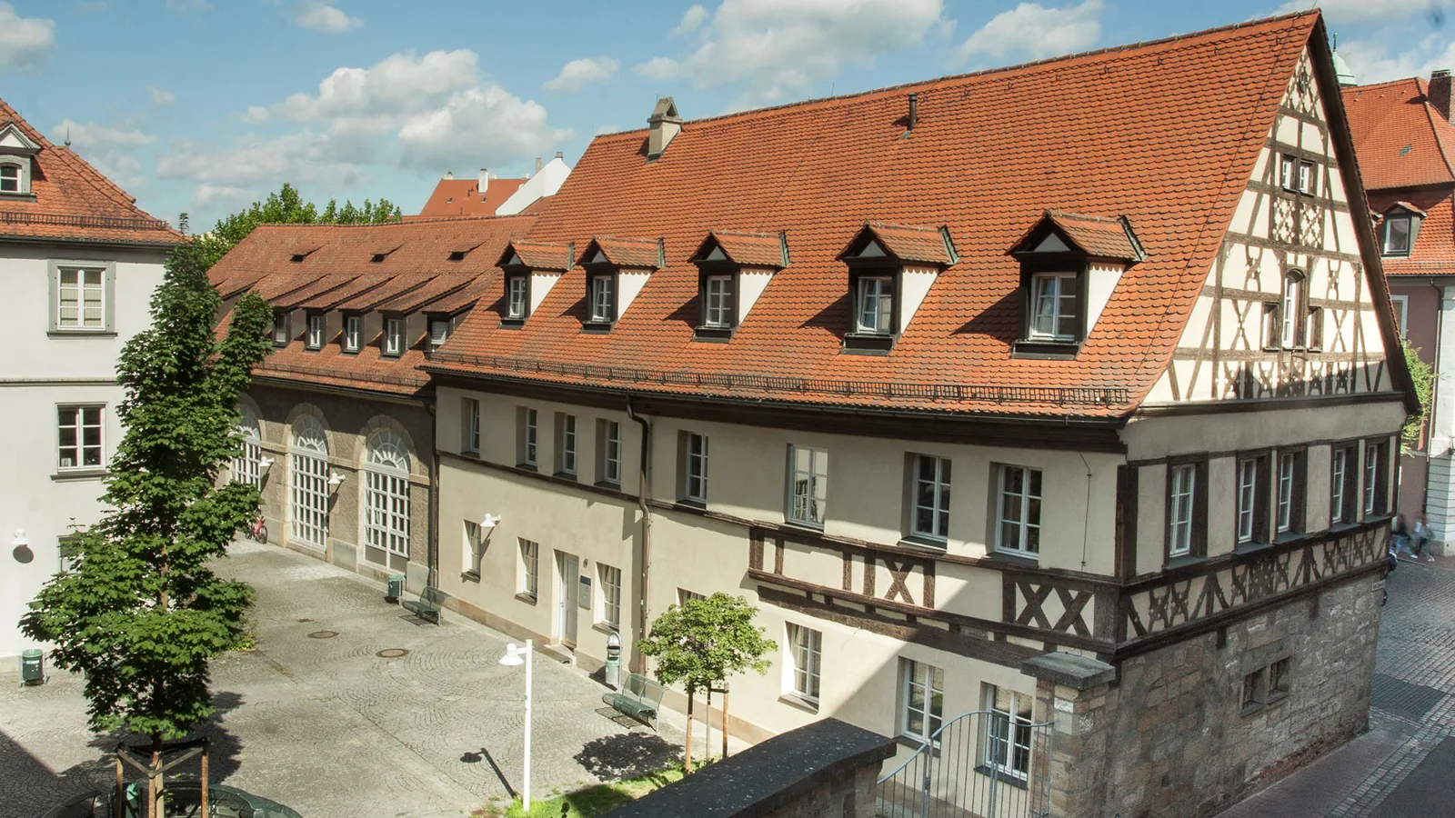 Universitätsgebäude U11 in der Bamberger Innenstadt.
