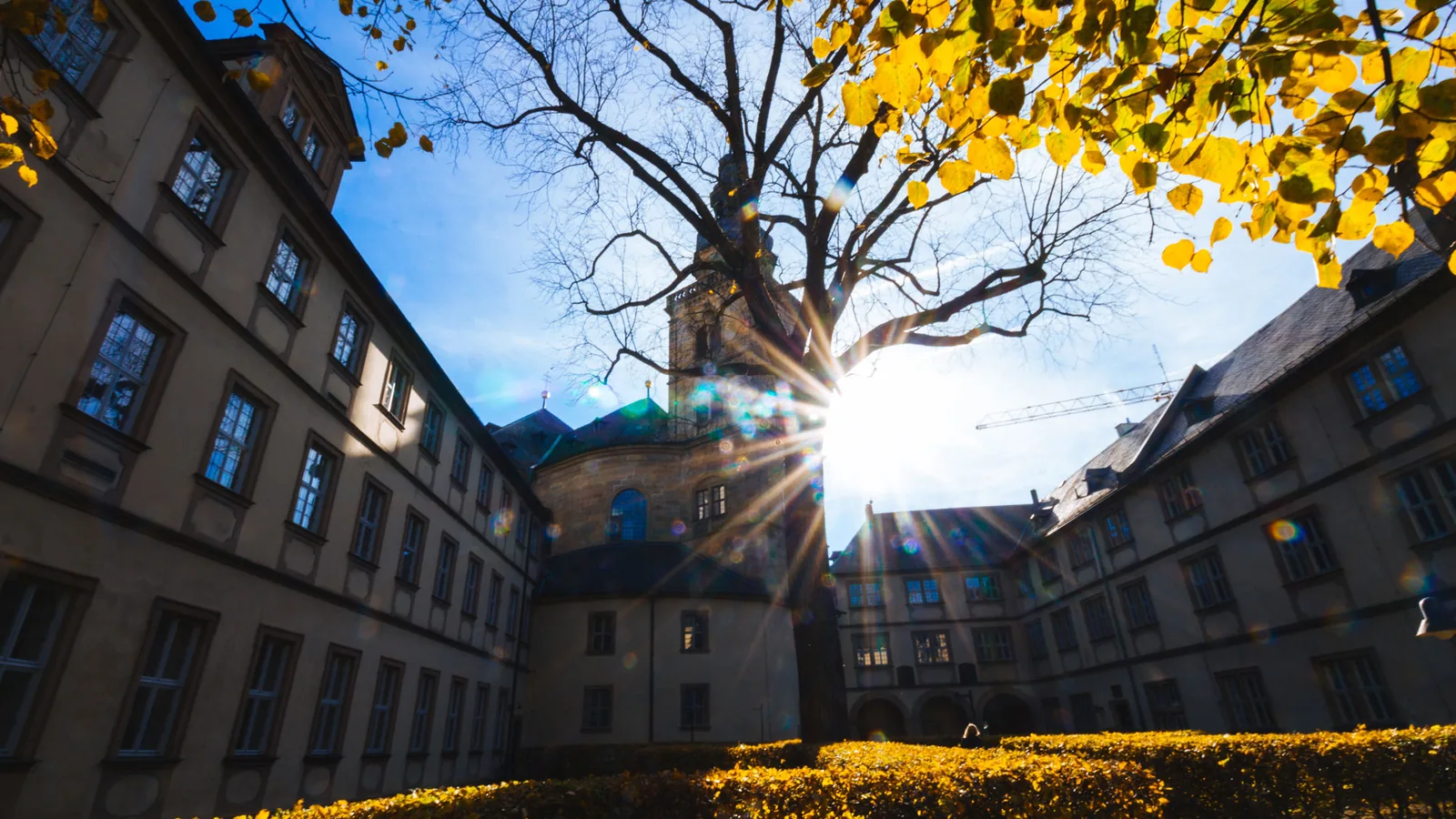 Universitätsgebäude U2 in der Bamberger Innenstadt.