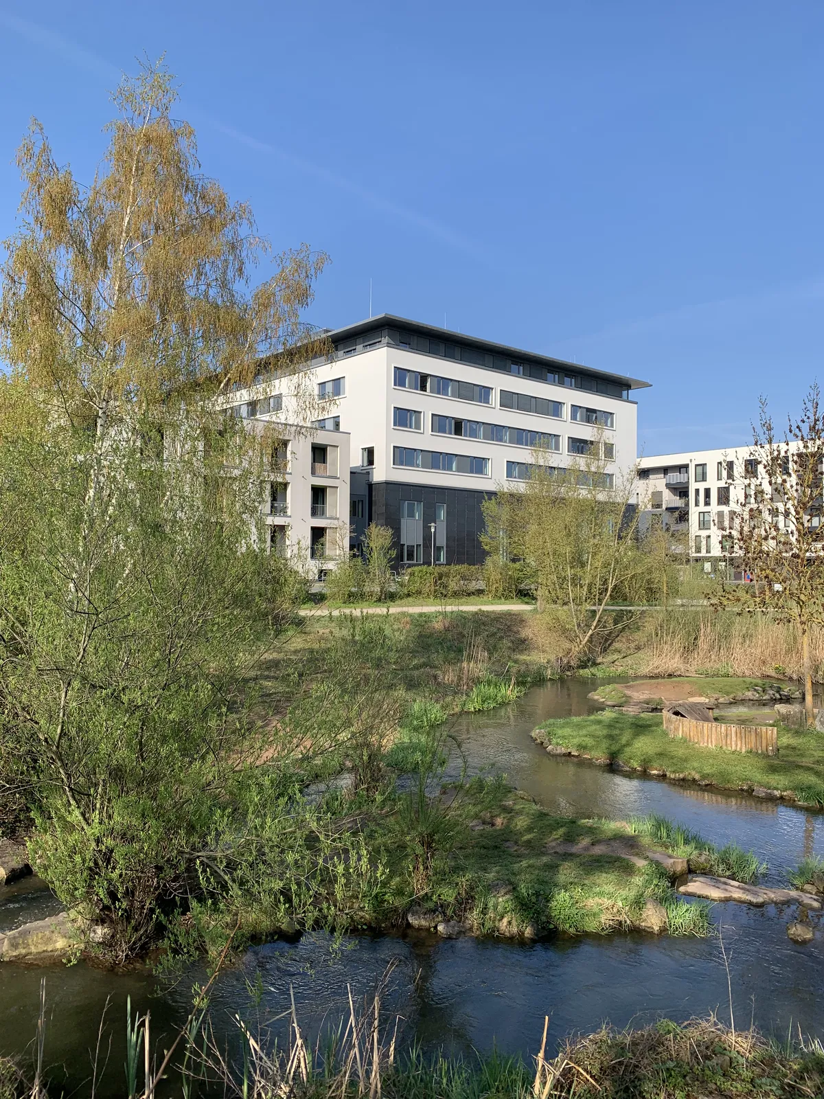 Die Kommunikationswissenschaft ist auf der Regnitzinsel beheimatet.