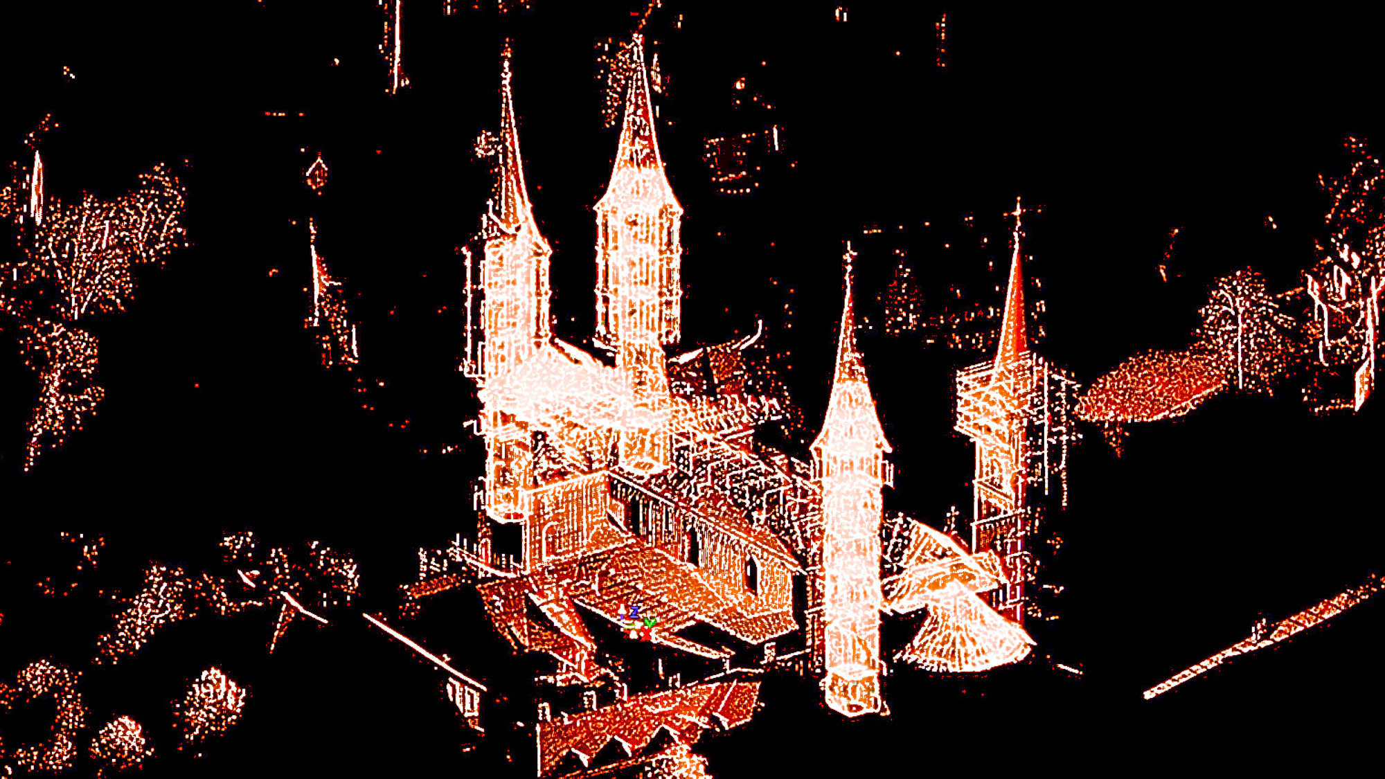 3D-Scan des Bamberger Doms